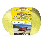 4wd Recovery Snatch Strap 9m x 50mm 8 tonne Breaking Strain