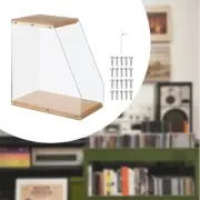Tabletop Vinyl Record Storage Holder LP Record Crate Visualize Desktop Organizer