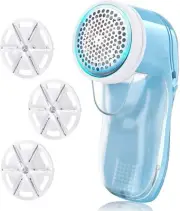 Fabric Shaver, Electric Lint Remover, Lint Shaver with 3 Replaceable Blades U...
