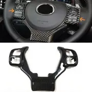 Carbon Fiber Steering Wheel Cover Replace For Lexus IS250 IS350 RC300 RC350 NX (for: Lexus)