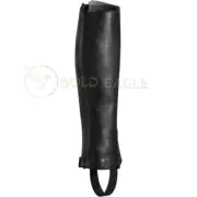 Gold Eagle Horse Riding Breeze Half Chap, black