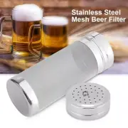 300 Mini Stainless Steel Mesh Beer Filter For Homemade Brew Home Coffee Dry BG