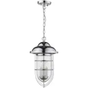 Acclaim Lighting 1716CH Dylan 3 Light 10 inch Chrome Exterior Hanging Lantern