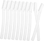 Ipetboom 10Pcs Facial Hair Razors Portable Eyebrow Trimmers for Women Face Hair Shavers for Neat Grooming at Home Present for Friends and Family