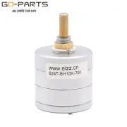 EIZZ 24 Steps Stereo 10K Attenuator Hifi Volume Potentiometer LOG Serial Typex1