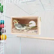 Transparent Design Parakeet Cockatiel Bird House Nest Parakeet Nesting Box
