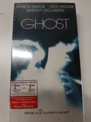 Ghost VHS McDonalds Version New Sealed With McDonald Watermarks On Seal 1993