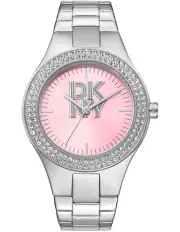 [DKNY] Parsons Glitz Watch 38mm in Silver