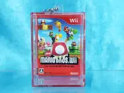 Takara Tomy ARTS Super Mario Bros Wii 3D Figure Keychain Super Mushroom