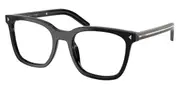 Prada PR B11V 16K1O1 Men's Glasses Black Size 52 - Private Health Rebate - Blue Light Block Available