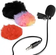 JOBY Wavo Lav Mobile Microphone, Lavalier Microphone with Clip, Portable Microphone for Smartphones and Cameras, Audio Accessories for Live Streaming, Video Content, Vlogging, Conference Calls