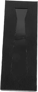 [DEARMAMY] Elegant Black Tie Tie Zier Box for Men Women Socks Business Tie Case Storage