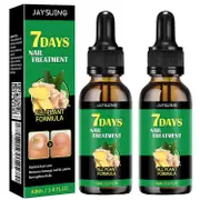 newmerun 7days Nail Treatment, Ginger Nail Treatment, Multi-Purpose Nail Repair, Nail Nutrient Oil Strengthener Oil Serum Ginger Nail Growth Oil 2p...