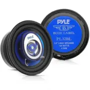 Pyle Two-Way Sound Speaker System 3.5in Coaxial Loud Audio 60W RMS - Black