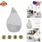 4-in-1 Ultrasonic Cool Mist Humidifier with Night Light & Sound Machine - Grey