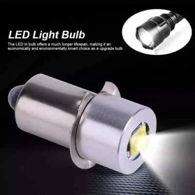 P13.5S E10 BA9S Base 5W LED Upgrade Bulbs White Maglite Flashlight 6500K 3W