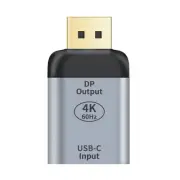 O-Astrotek USB-C to DP DisplayPort Female to Male Adapter support 4K@60Hz Alu...