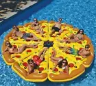 Inflatable Giant Pizza Watermelon Pool Floating Raft Swimming Leisure Toy Bed