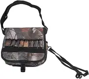 Outdoor Activities Single Shoulder Bag Durable Waterproof Compact Storage Pouch with Adjustable Strap for Hiking Camping Essentials Organizer 600D Oxford Cloth 16 Holes
