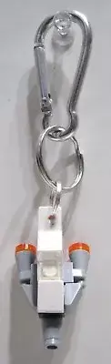 LEGO Carabiner Keychain Space Shuttle