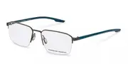 Porsche Design P8763 B000 Men's Glasses Grey Size 57 - Private Health Rebate - Blue Light Block Available