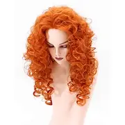 Long Hair Curly Wavy Full Head Wigs for Women Cosplay Party Hairpiece Halloween Wigs