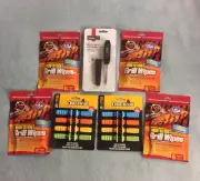Grill Package: Digital Meat Thermometer. Corn Cob Holders. Nonstick Grill Wipes.