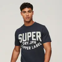 在飛比找Yahoo奇摩購物中心優惠-SUPERDRY 男裝 短袖T恤 有機棉 Vintage C