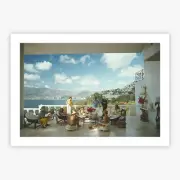 Guests at the Villa Nirvana (Matte or Gloss Poster/Print) #5511