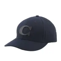在飛比找momo購物網優惠-【COACH】Varsity C Logo 棉質棒球帽(海軍