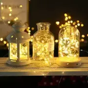STRING LIGHT 10M SOLAR MODE INDOOR/OUTDOOR WARM PARTY/WEDDING/CHRISTMAS