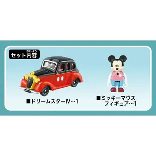 ☆勳寶玩具舖【現貨】TAKARA TOMY 多美小汽車 DREAM TOMICA DS #176 老爺車+米奇人偶