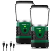 Lighting EVER LED Camping Lantern Rechargeable, 1000LM, 4 Light Modes, 4400mAh P