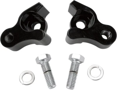 Burly Black Rear Lowering Blocks (B28-42008)