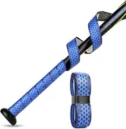 1M Bat Grip Tape for Baseball Absorbs Sweat Tennis Grip Racket Handle Grip PU Sweatband Tape Skid Overgrip K8F4 for Pickleb