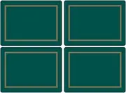 Pimpernel Classic Emerald Placemats - Set of 4 (Large)