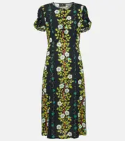 [Etro] Etro Floral midi dress AU 8 multicoloured