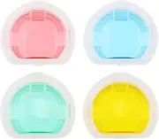 OTOTEC 1 Set 4 Colors Filter Lens Set Yellow Red Blue Green Instant Camera Lens Filter Compatible with Fujifilm Instax Mini 11/12 Camera Color Changing Lens