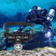 98000lm Scuba LED Diving Headlamp Torch Rechargeable Head Flashlight Underwater
