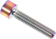 Kisangel Bicycle Wheel Stem Bolt Metal Screw M4x20mm Fit for Bike Accessory Easy Installation
