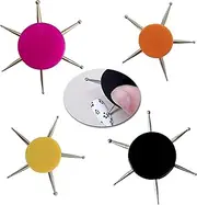 Nail Dotting Tool Set,4Pcs 6-In-1 Circular Dotting Tools for Professional Nail Salon or Home Use,12Sizes Nail Design Dotting Pen,Multipurpose Manicure Pen for Pattern Tracing Stylus Dot Embossing