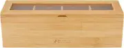 Maxwell & Williams Evergreen Bamboo Tea Box, Size 29.5 X 9 X 9.5 Cm