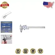 Versatile Stainless Steel Dial Caliper for 0-6" Precision Measurements