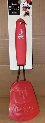 Disney Minnie Mouse Kitchen Turner Spatula Silicone Handle New