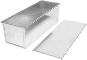 Box Household Nonstick Bread Loaf Pan with Lid Toast Mold for Baking Aluminium Alloy Kitchen Bakeware for Homemade Breads and Cakes