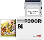 Kodak Mini 3 Retro Portable Instant Photo Printer White