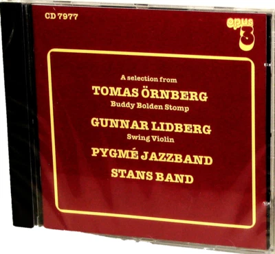 OPUS 3 CD-7977: Jazz Sampler - Ornberg, Lidberg, etc. - 1992 SWEDEN OOP SEALED