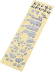 SWOOMEY 1 Set Ukulele Fingerboard Sticker Self Adhesive Musical Instrument Decals Easy to Apply Design for Personal Expression Durable and Stylish Fretboard Decoration