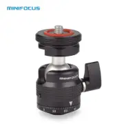 Multi-function Mini Ballhead Ball Head 360° Panorama Hot Shoe Base 1/4" Screw