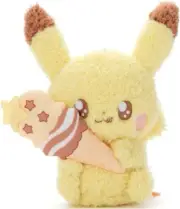 Pokemon Pikachu Poke Peace Plush Toy Sweets Version 17cm NEW Japan